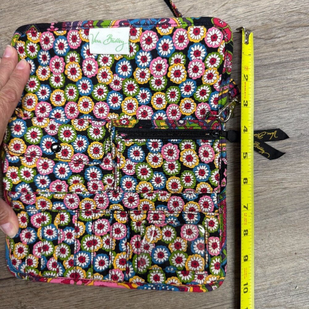 Vera Bradley Tri-Fold crossbody wallet Symphony in Hue - Picture 3 of 5